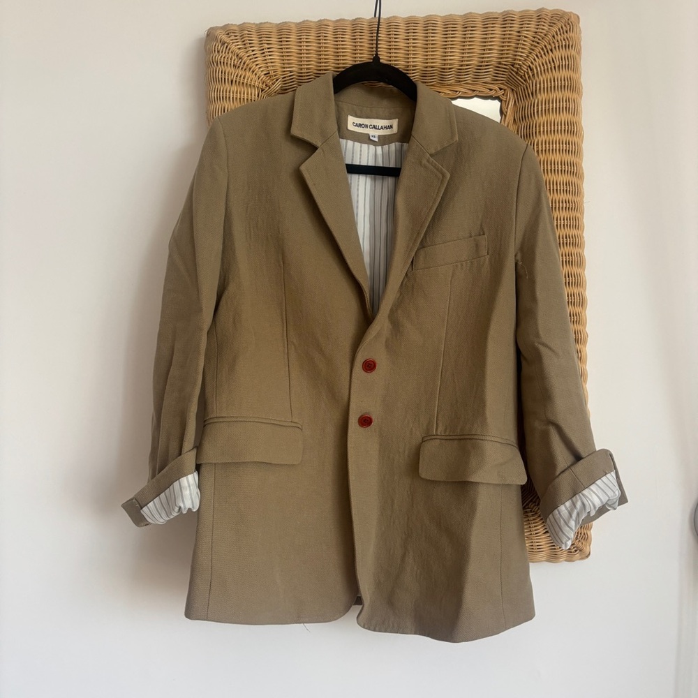 Caron Callahan Twill Blazer